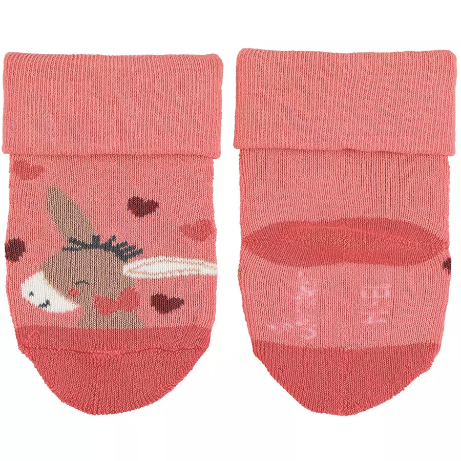 Sterntaler Baby-Söckchen Emmily mittelrot
