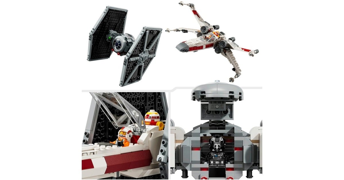 LEGOStar Wars - TIE Fighter en X-wing combi Constructiespeelgoed  (75393)