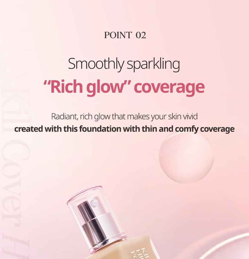 CLIO - Kill Cover High Glow Foundation - 3 kleuren