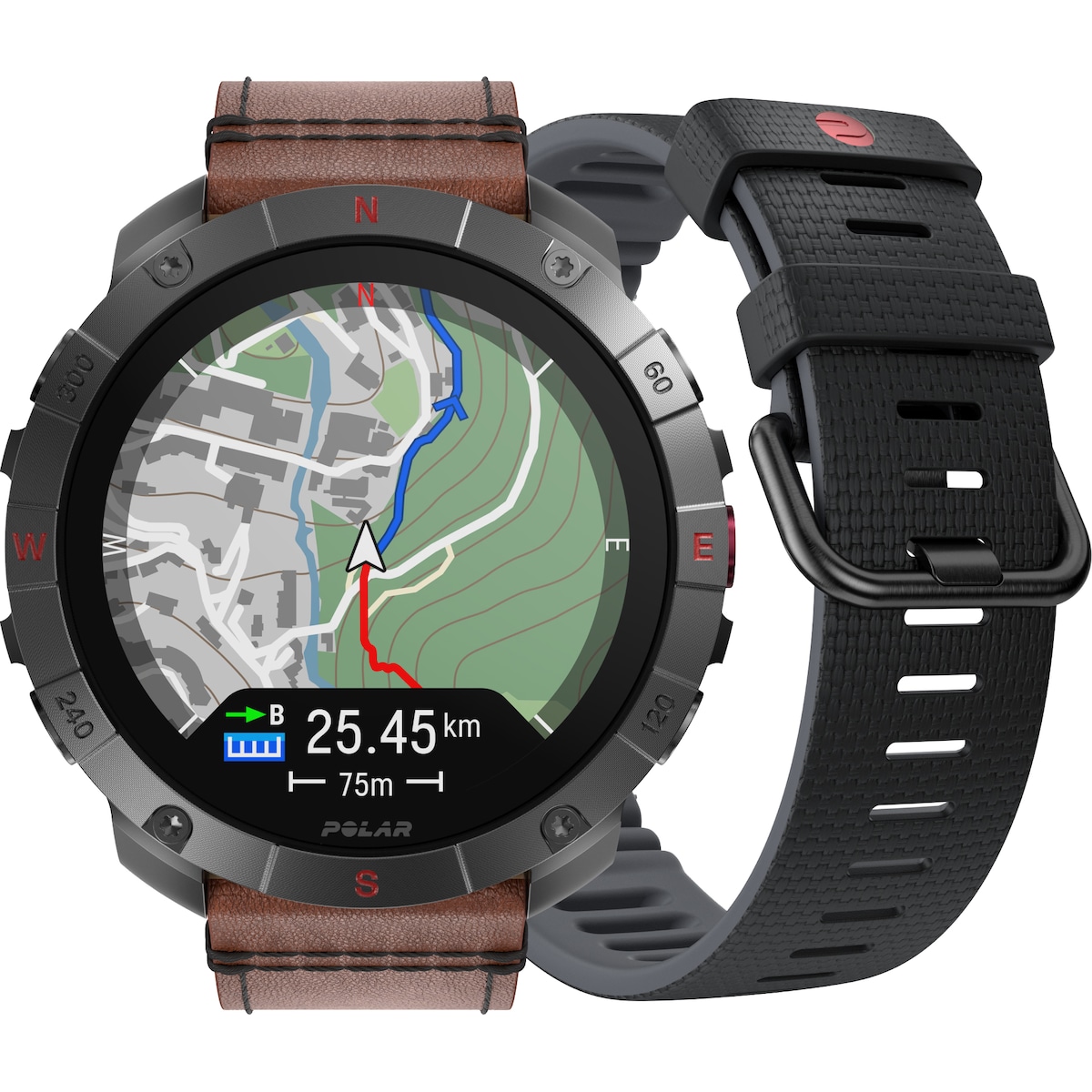 Polar Grit X2 Pro Sport Watch M/L (Titan/Stål)