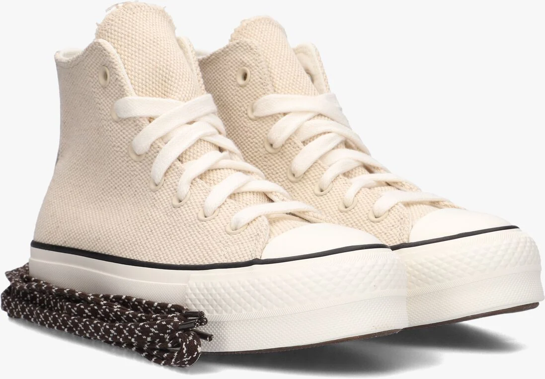 CONVERSE beige converse hoge sneaker chuck taylor all star lift