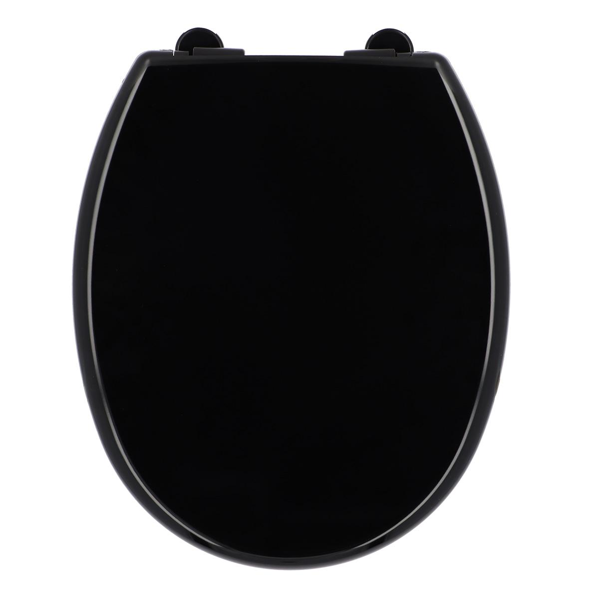 ABATTANT WC THERMODUR 18 POUCES FREIN DE CHUTE NOIR