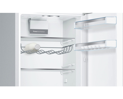 Bosch KGE36ALCA koel-vriescombinatie, afmetingen (B x H x D): 60 x 186 x 65 cm, koelgedeelte: 214 l, vriesgedeelte: 94 l