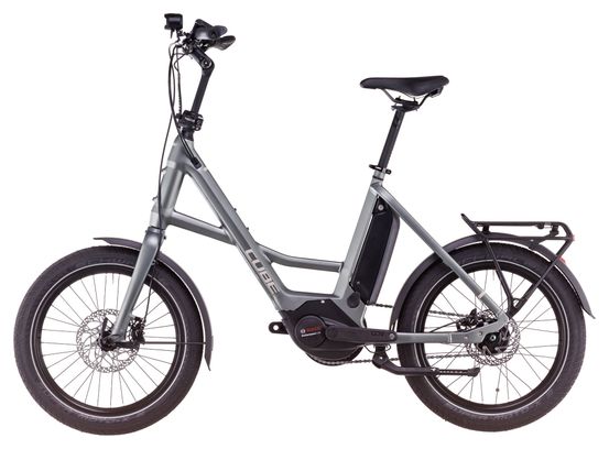 Vélo de Ville Électrique Cube Compact Hybrid Comfort 500 Shimano Nexus 5V 500 Wh 20'' Gris Flash 2025