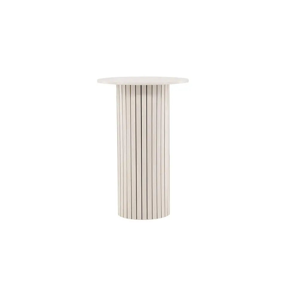 Hioshop Härön bartafel Ø70 cm whitewash