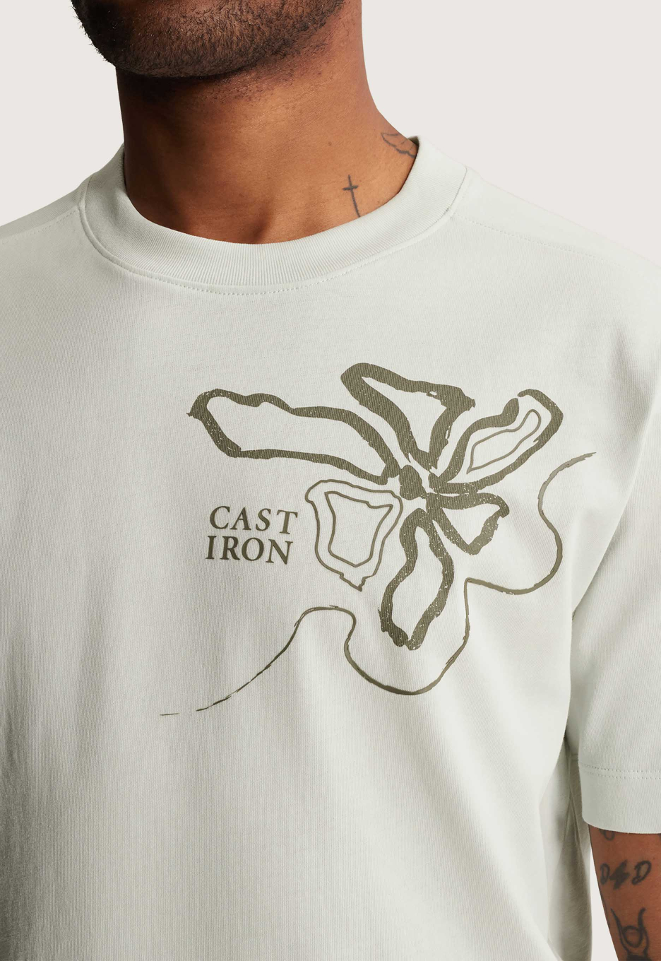 Cast Iron Single Jersey T-shirt
