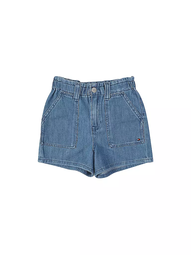 TOMMY HILFIGER Mädchen Jeansshorts blau