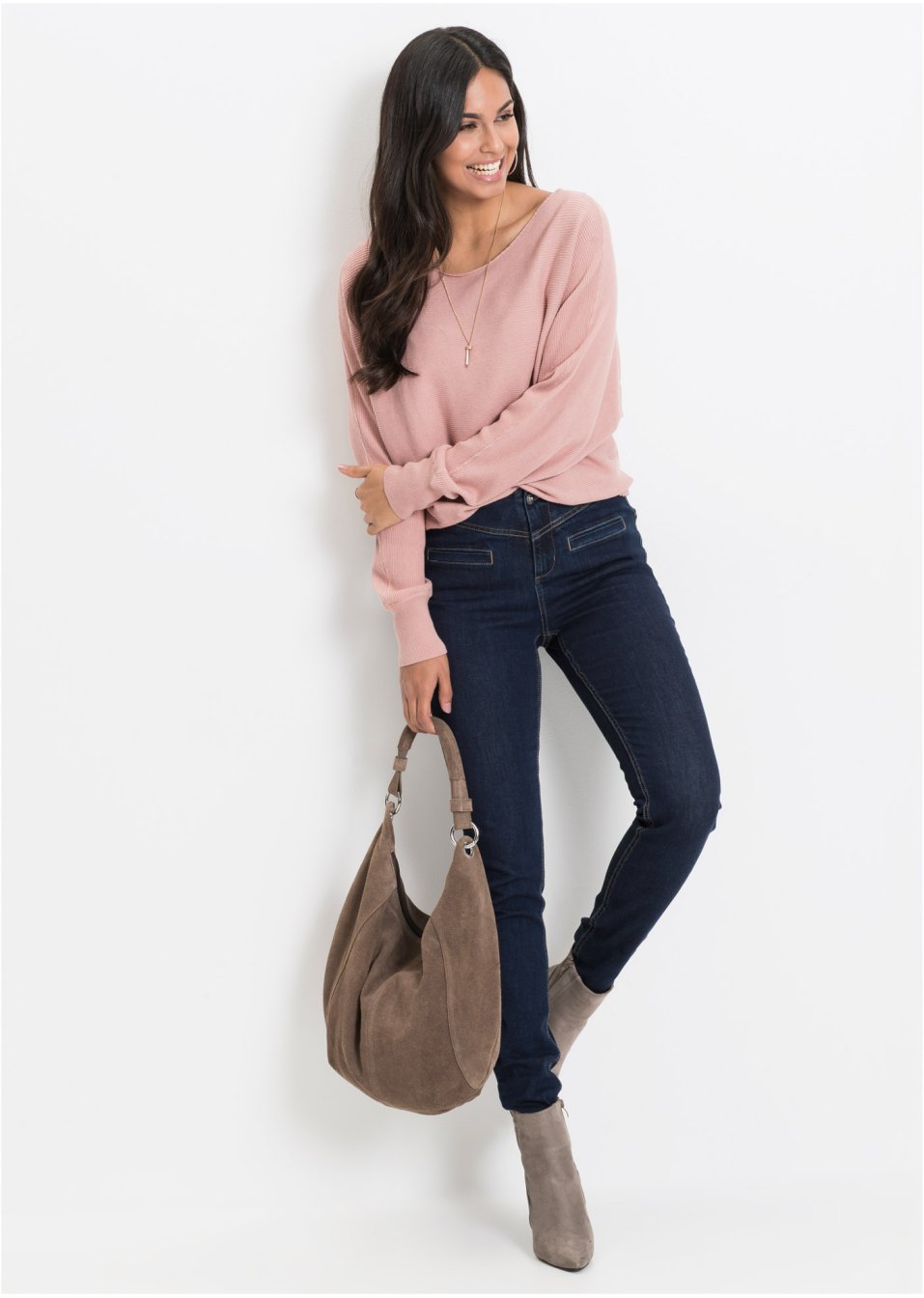 Pull oversize côtelé