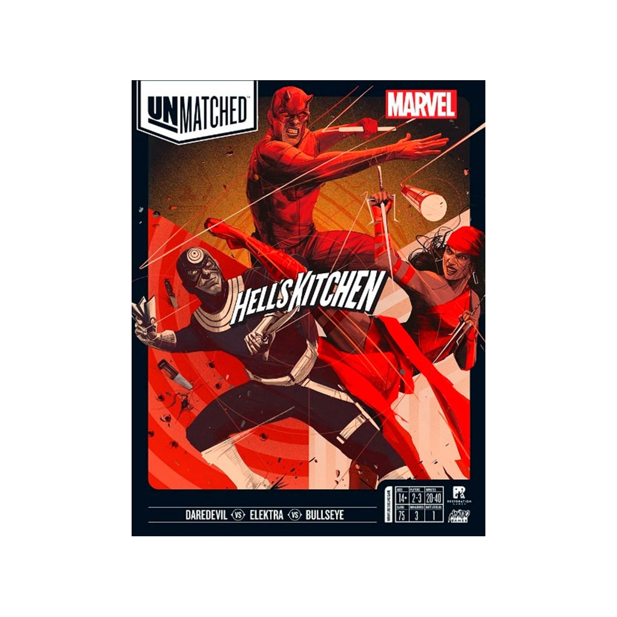 Unmatched Marvel: Hell’s Kitchen brettspill
