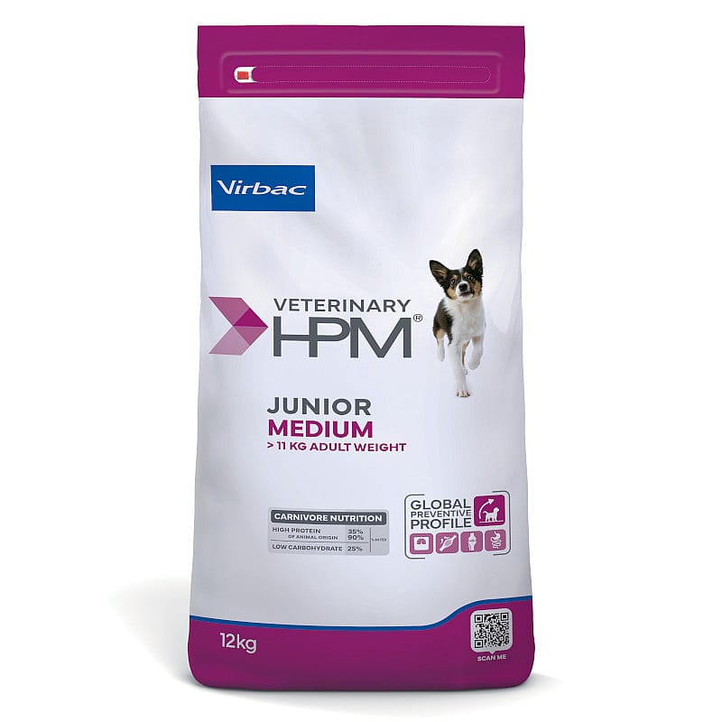 HPM Junior Medium Dog 3 kg
