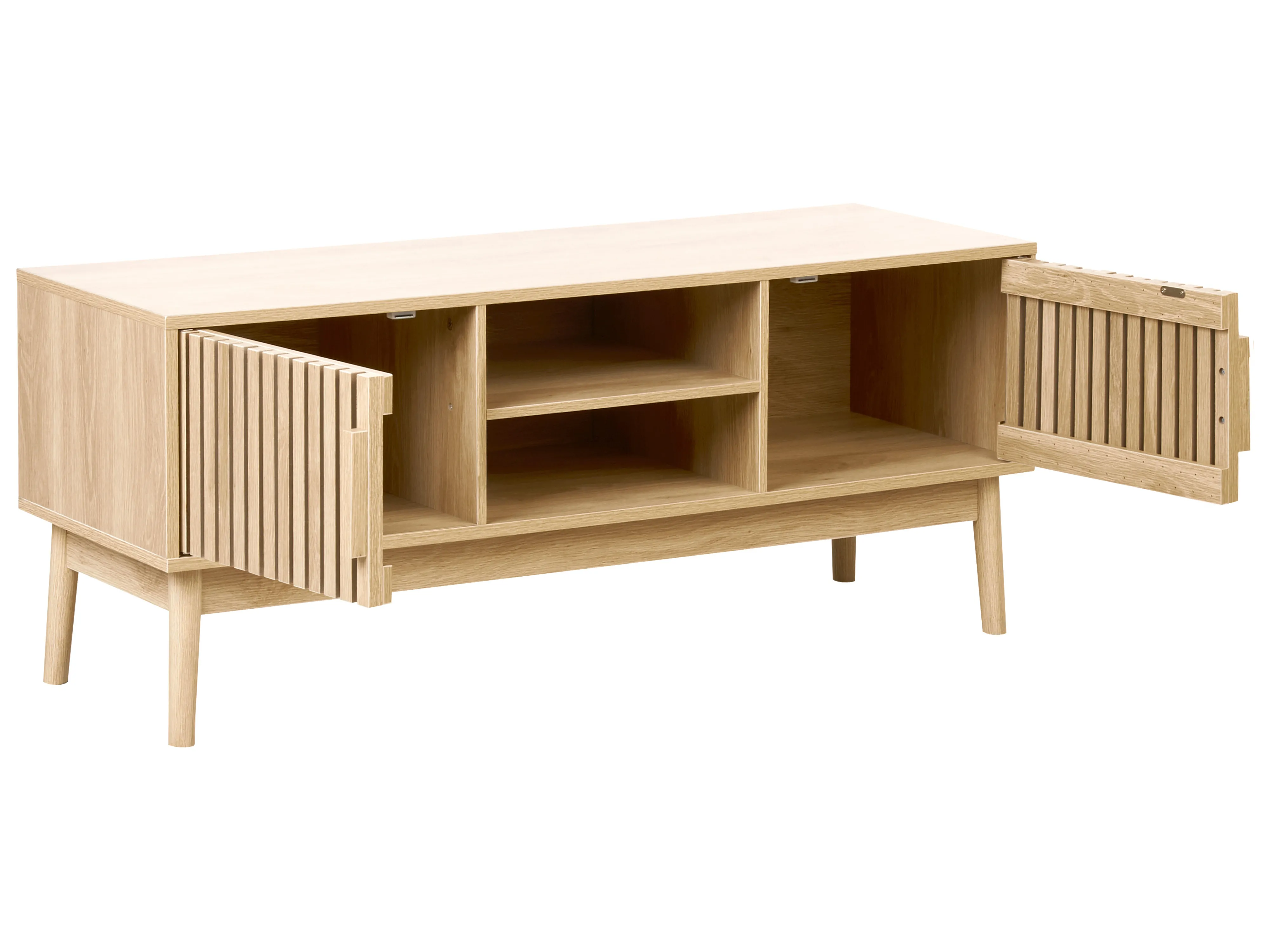 TV-meubel LYNWOOD Lichtbruin