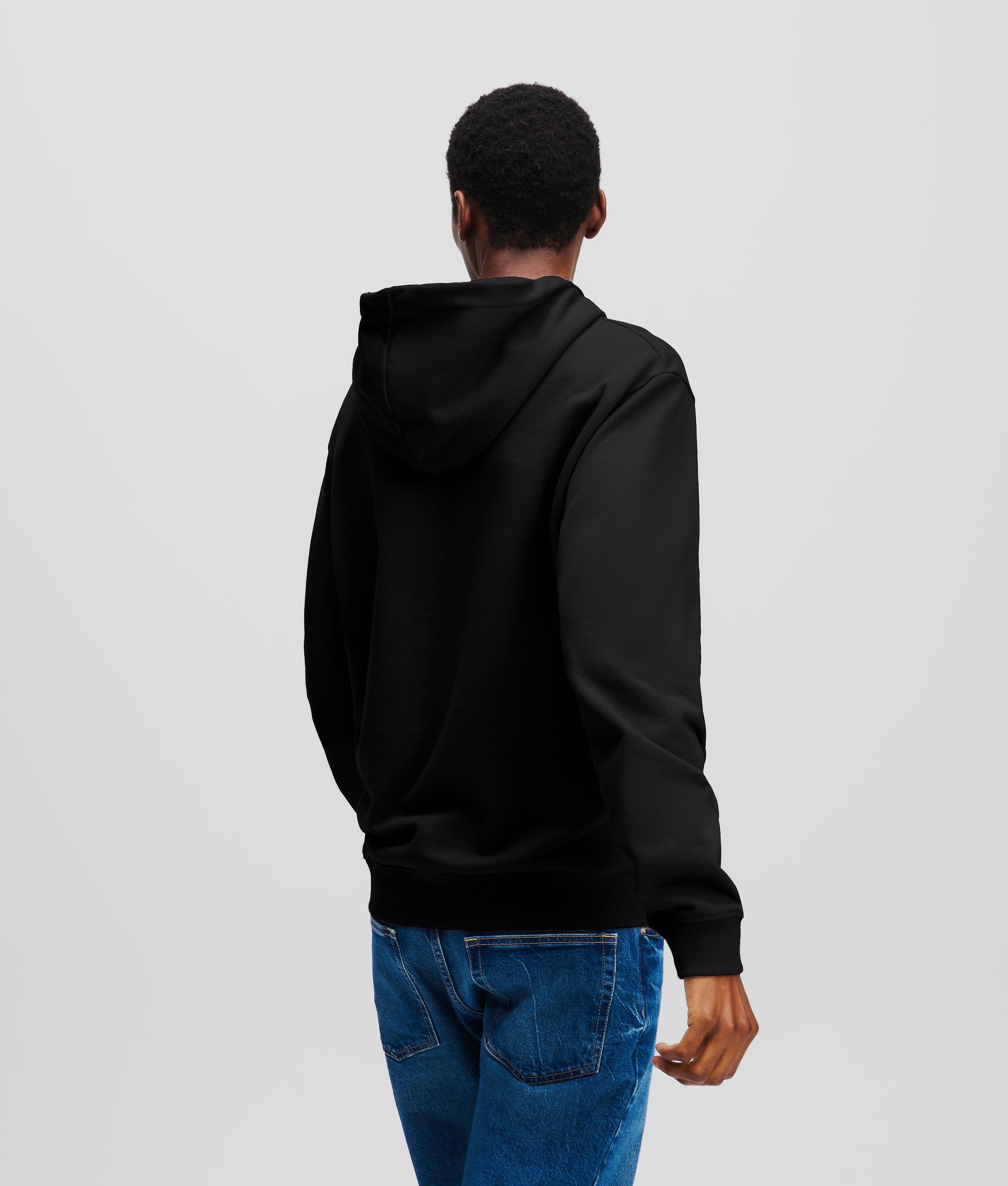 KLJ hoodie met vierkant logo