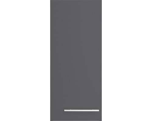 Optifit Ingvar420 wandkast, BxDxH 30 x 34,9 x 70,4 cm, frontkleur antraciet mat, corpuskleur grijs