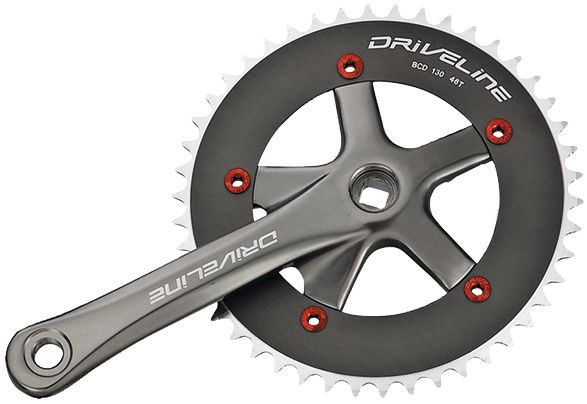FIXI Single Speed Kurbel 42 Zähne  grau  175mm