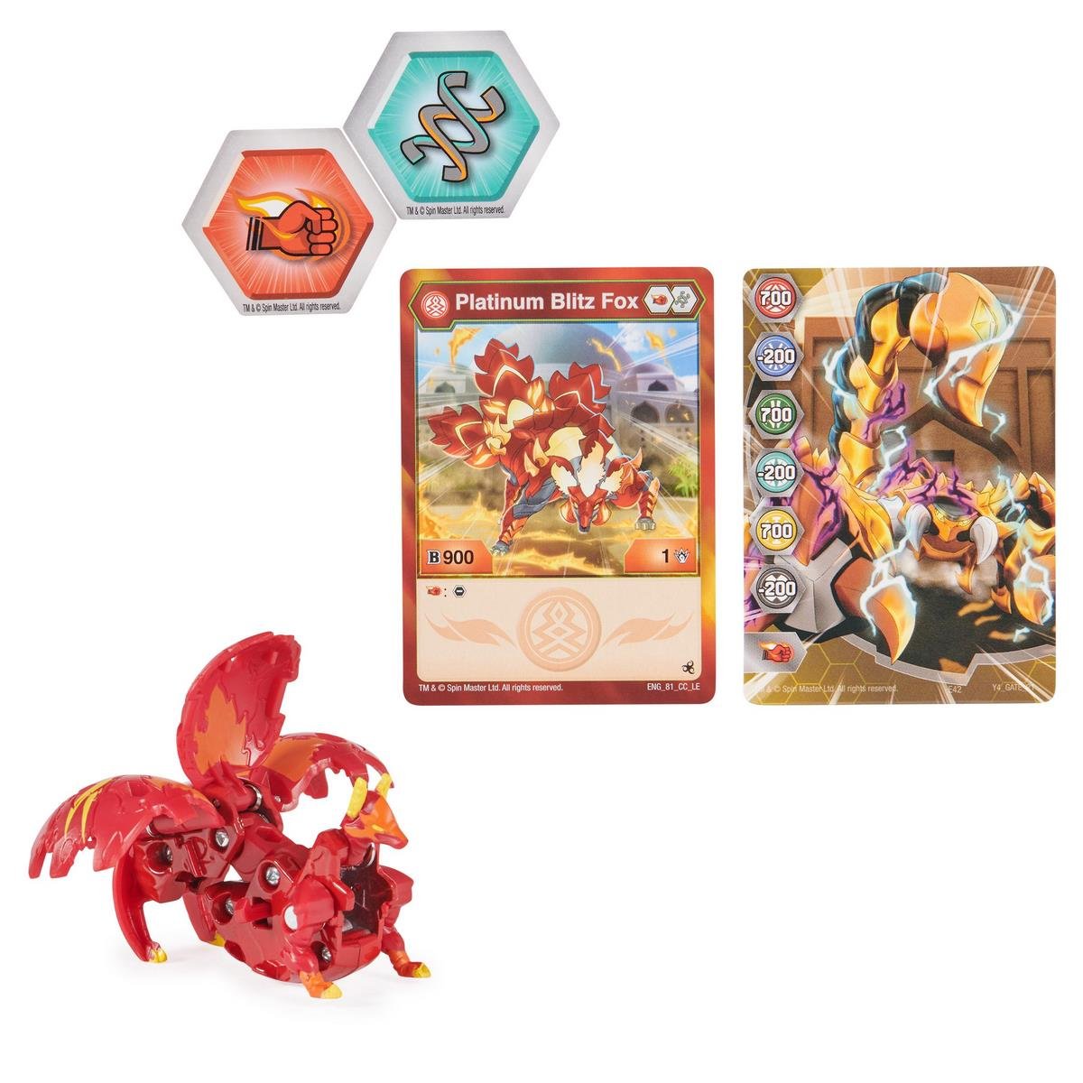 Bakugan - Pack de 1 Bakugan Platinium saison 5