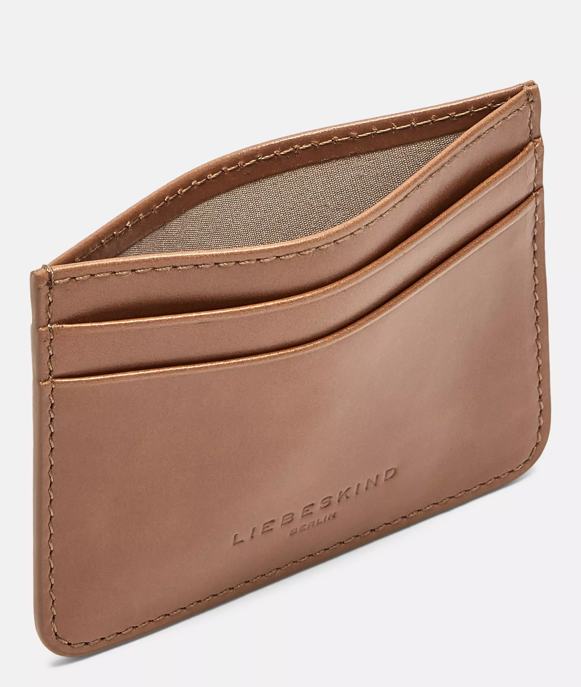 Wallet Mini wallet made from shiny cowhide leather