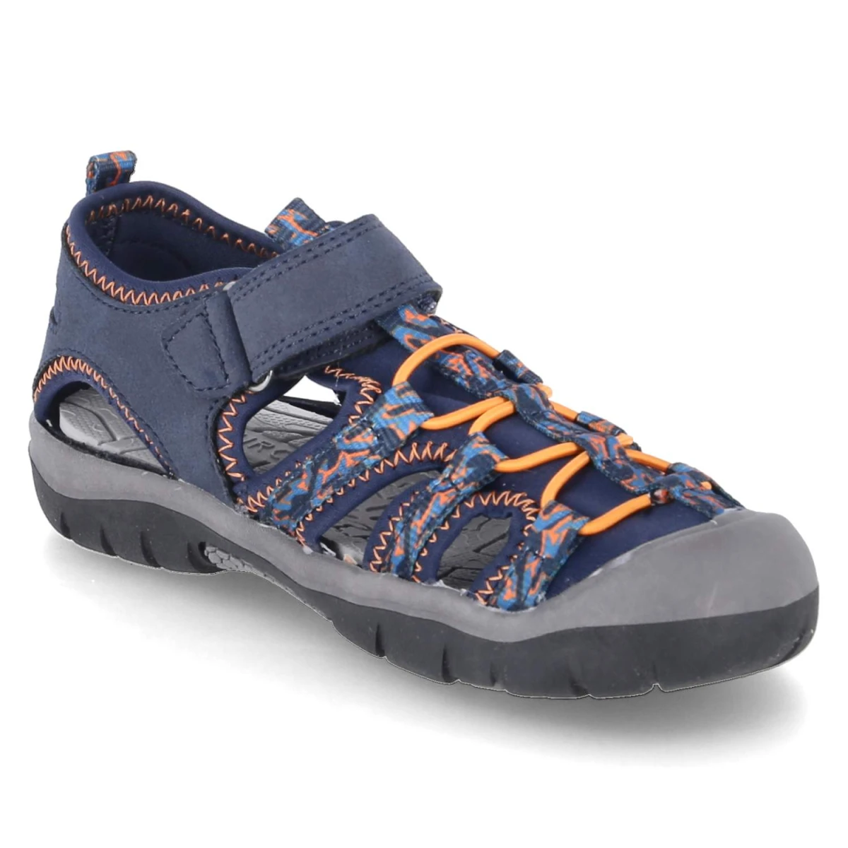 LurchiOutdoorsandalen - navy-orange