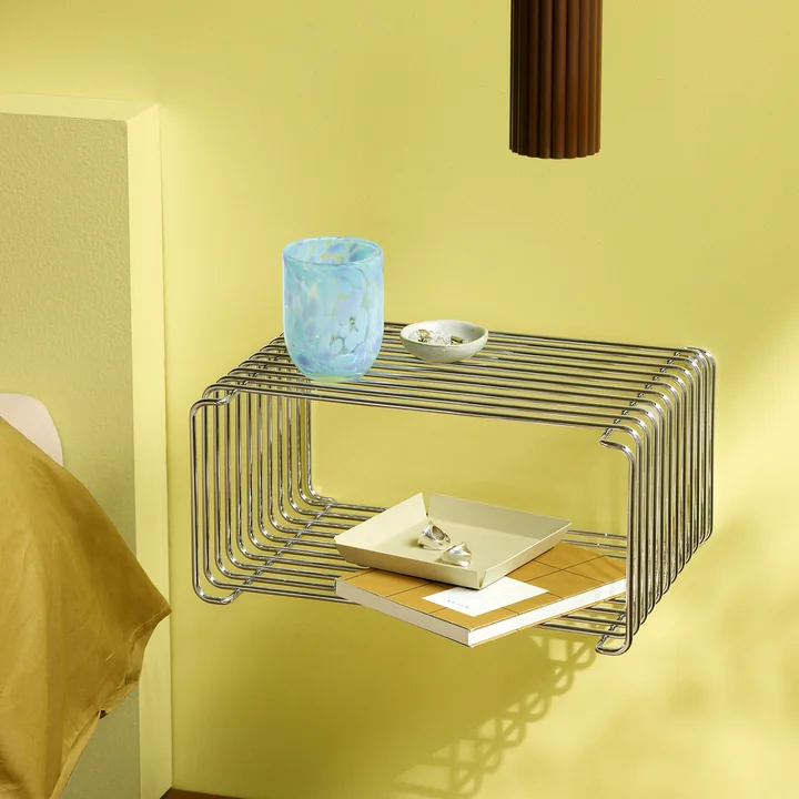 Montana - Panton Wire Half Height Regal 25,7 cm, chrome