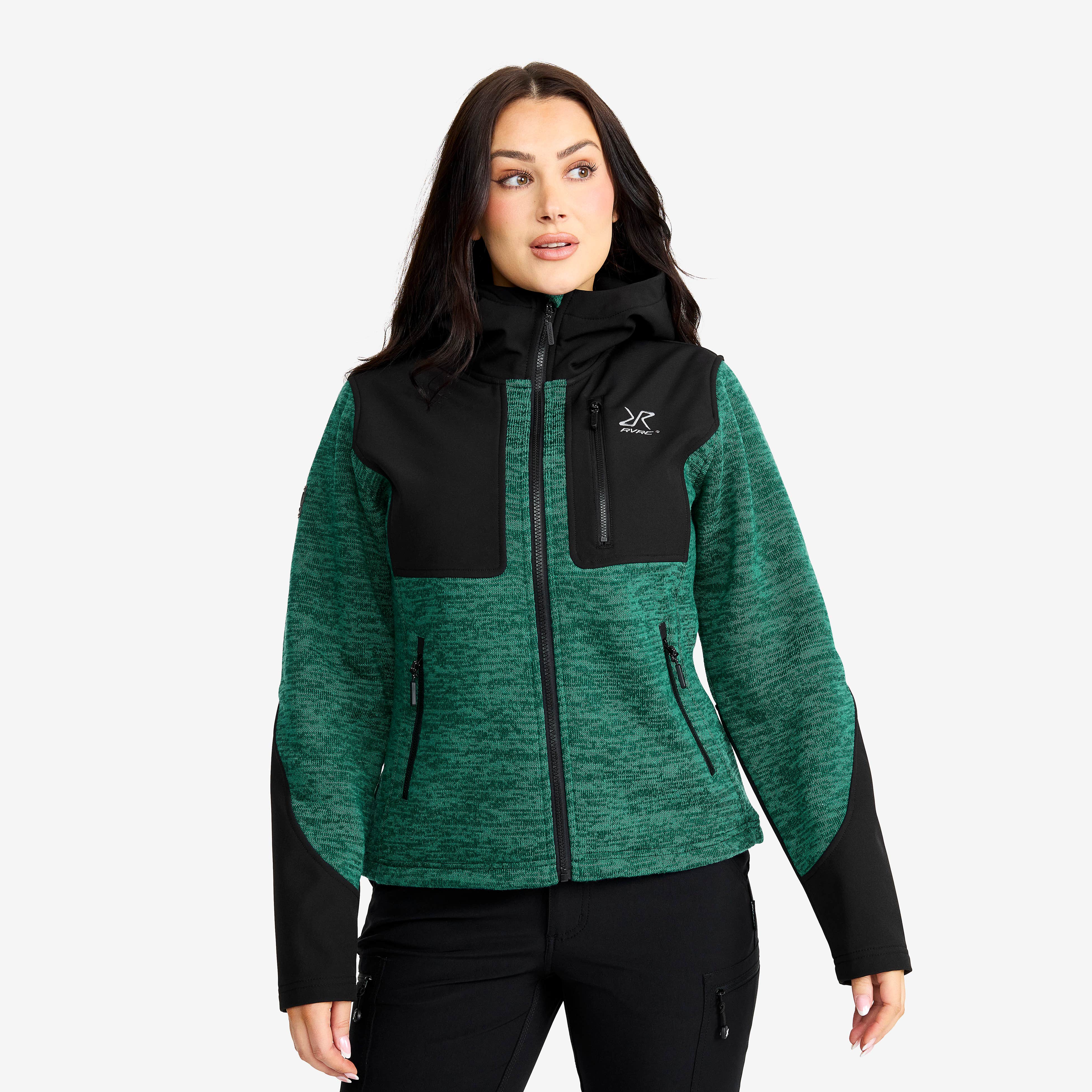 Wander Pro Wool Hoodie Dame North Sea