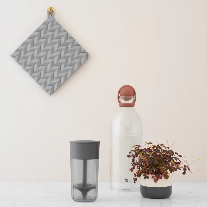 Rig-Tig by Stelton - Hold-On Topflappen (2er-Set), grau