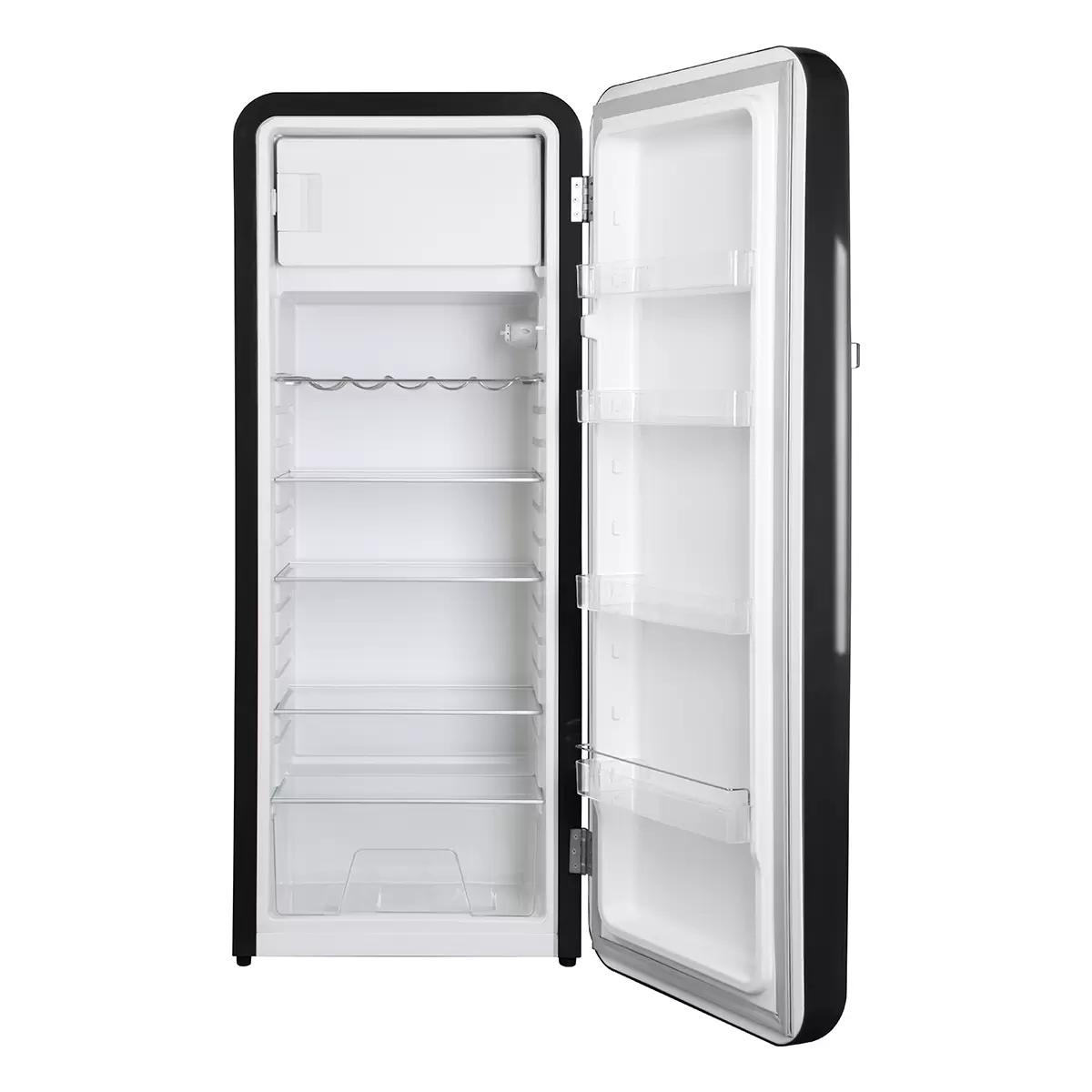 Kühlschrank Frescolino Classic schwarz,silber