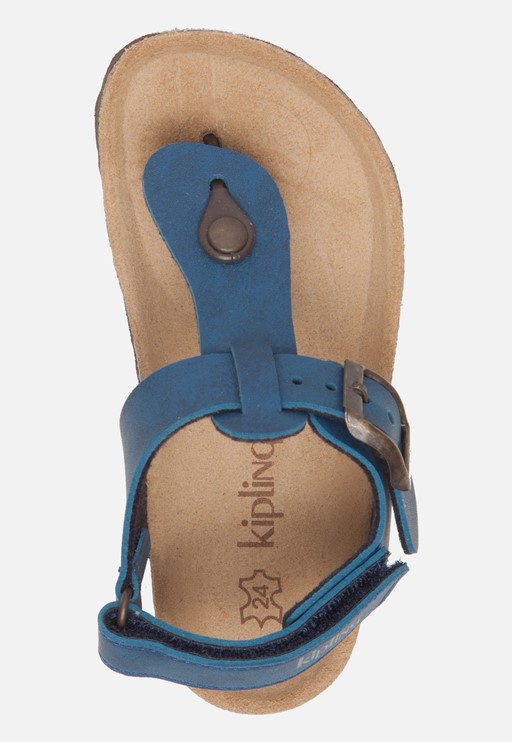 Kipling Juan 3 Sandalen blauw Leer