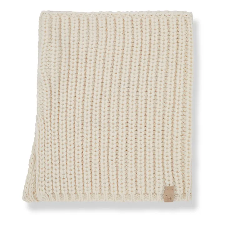 1+ in the family Snood Tricot Bo | Ecru