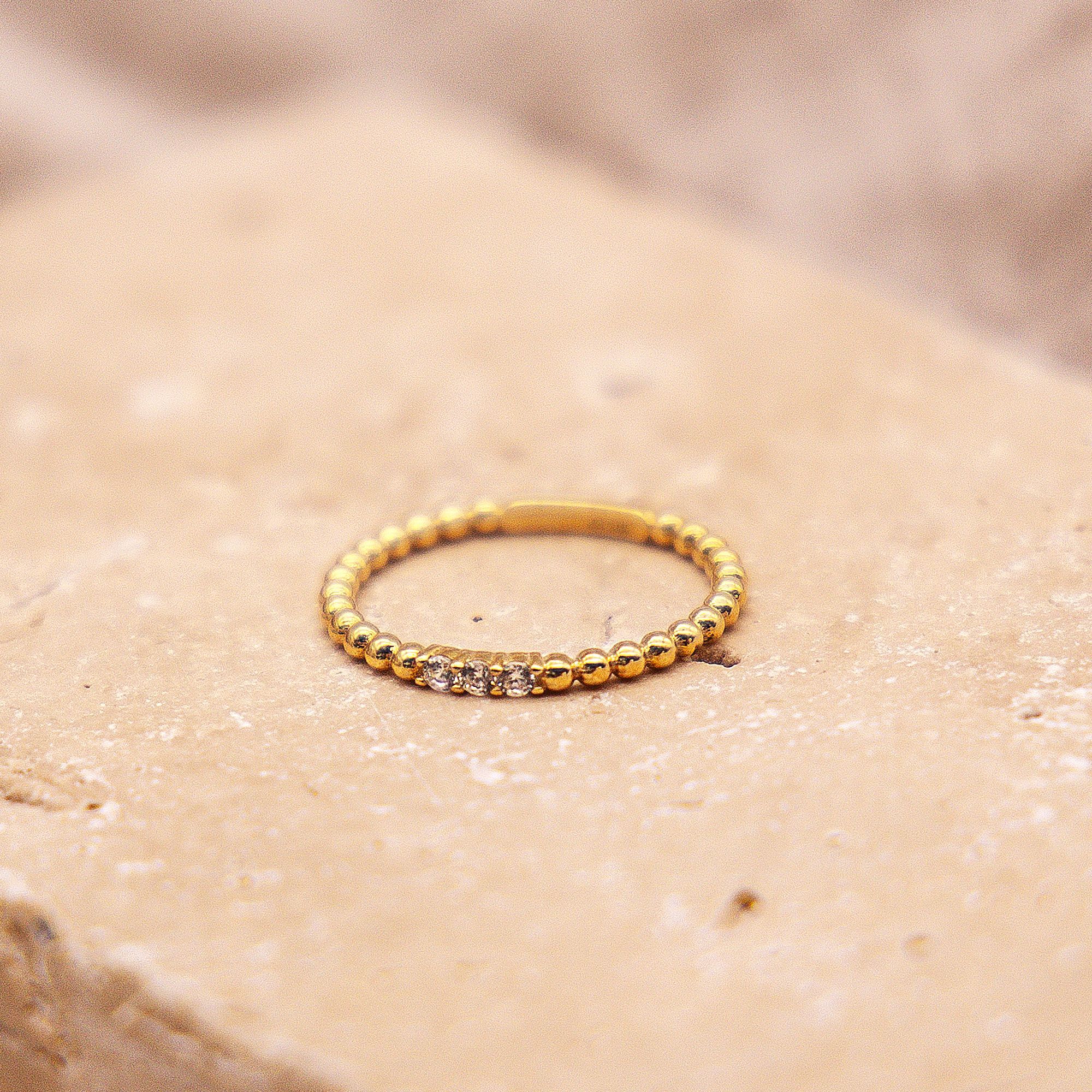 Fascination by Ellen K. Ring Gold 375 mit Zirkonia weiß