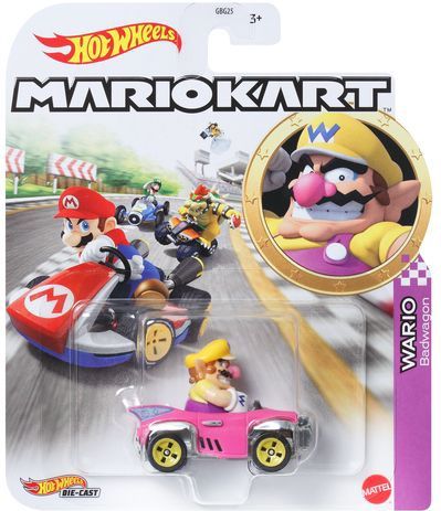 Mattel - Hot Wheels Mario Kart Mod - Speelgoed Auto - Schaal 1:64 - Meerkleurig
