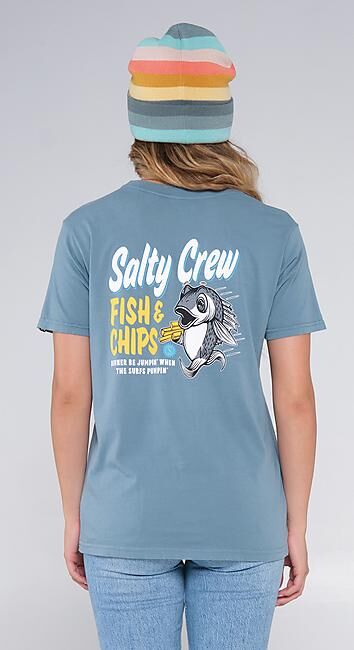 SALTY CREW - T-SHIRT FISH N CHIPS