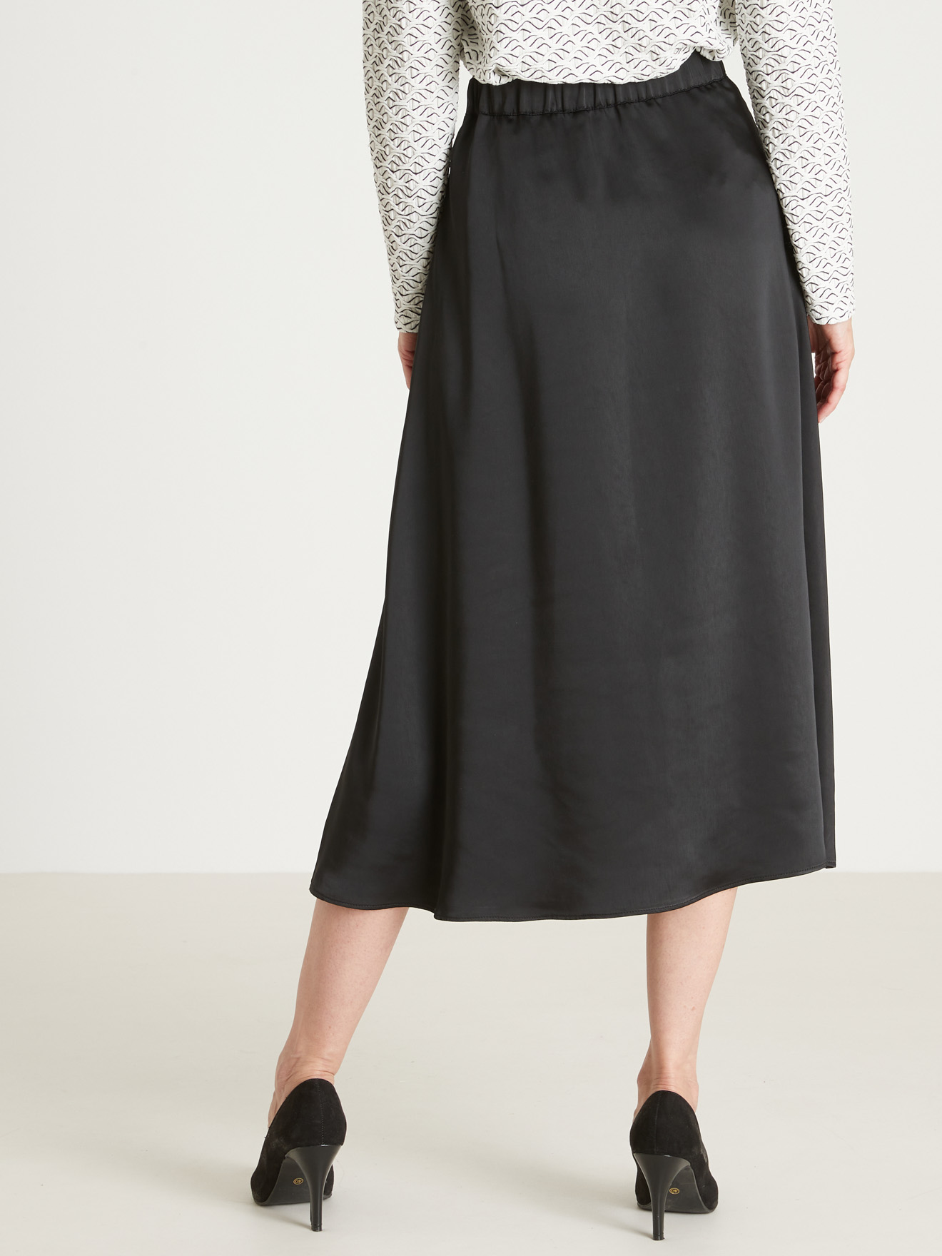 Jupe évasée chic