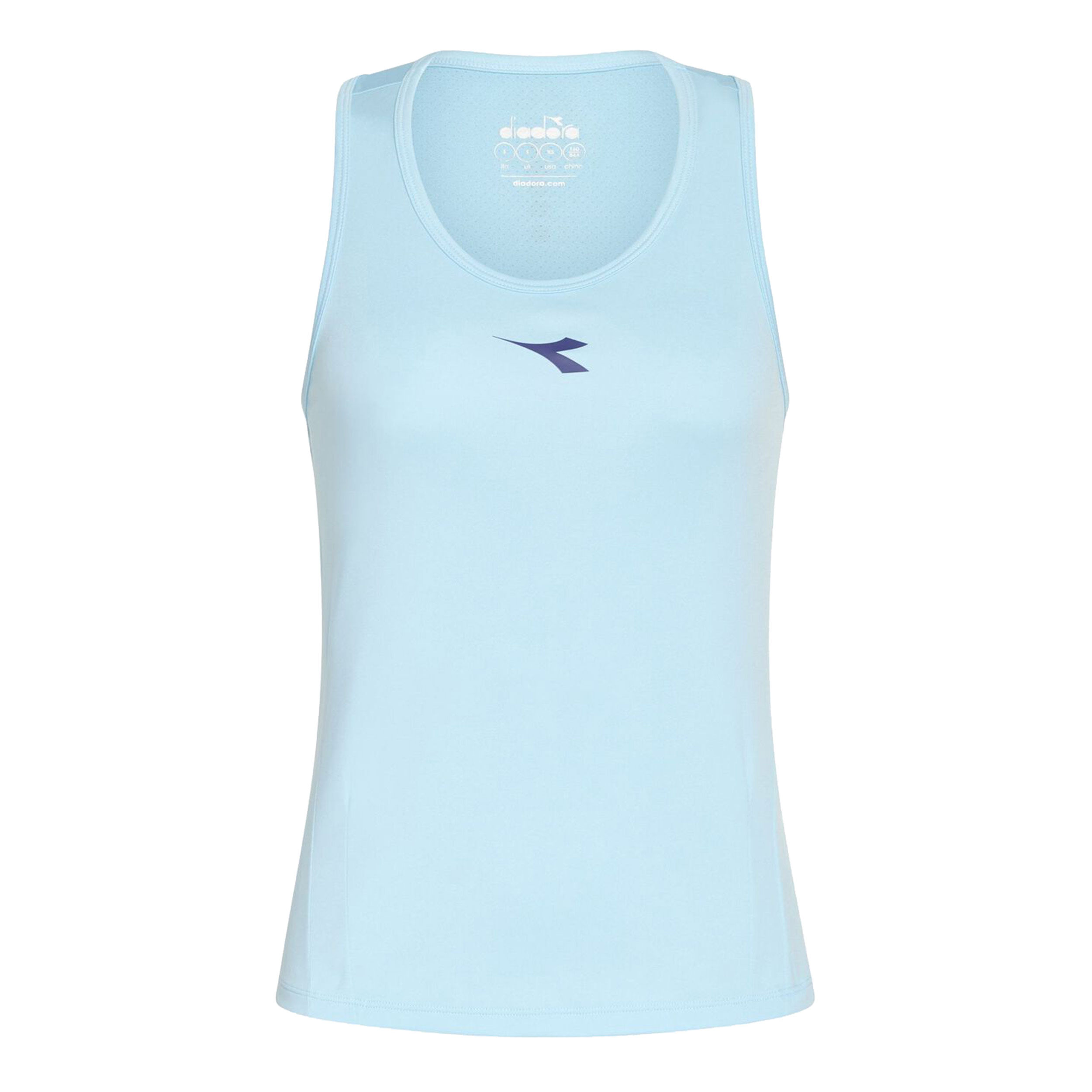 Diadora L. Core Débardeur Tank Top Femmes - Bleu Clair