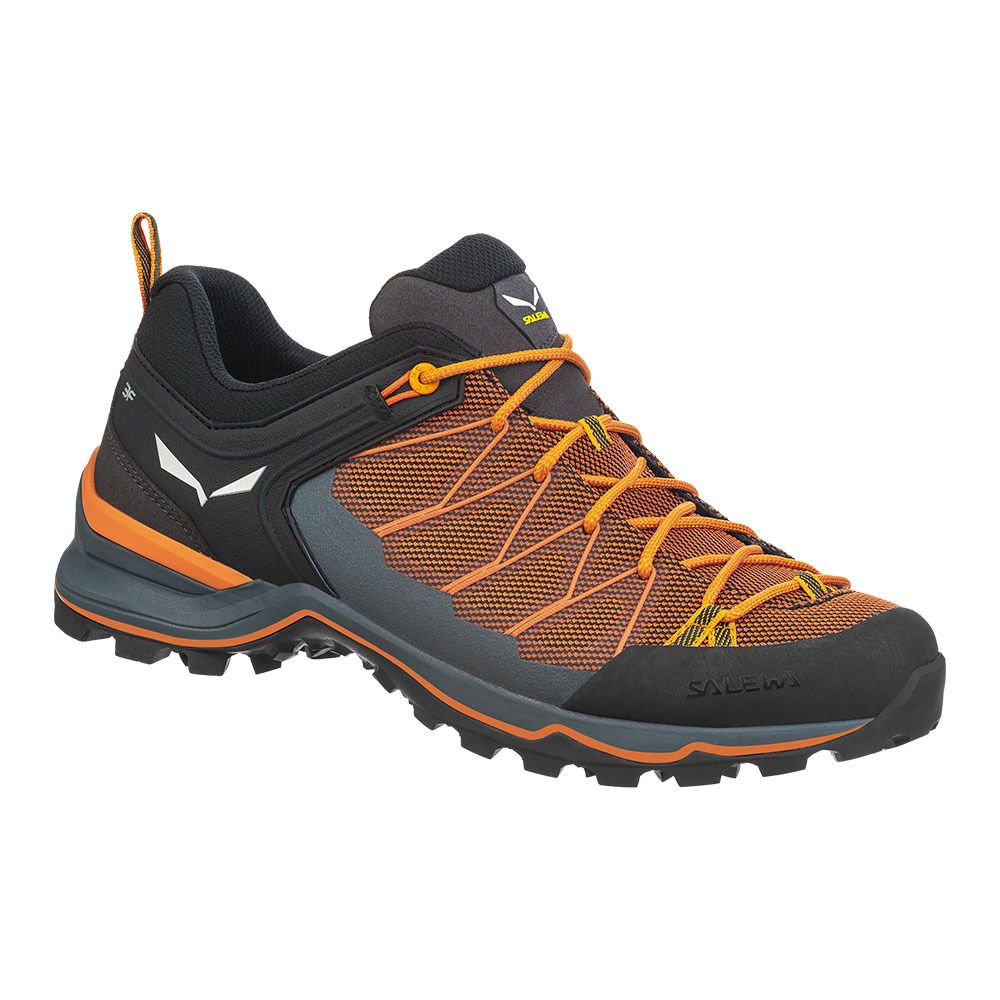 Salewa MTN TRAINER LITE - Chaussures trekking Homme ombre blue/carrot