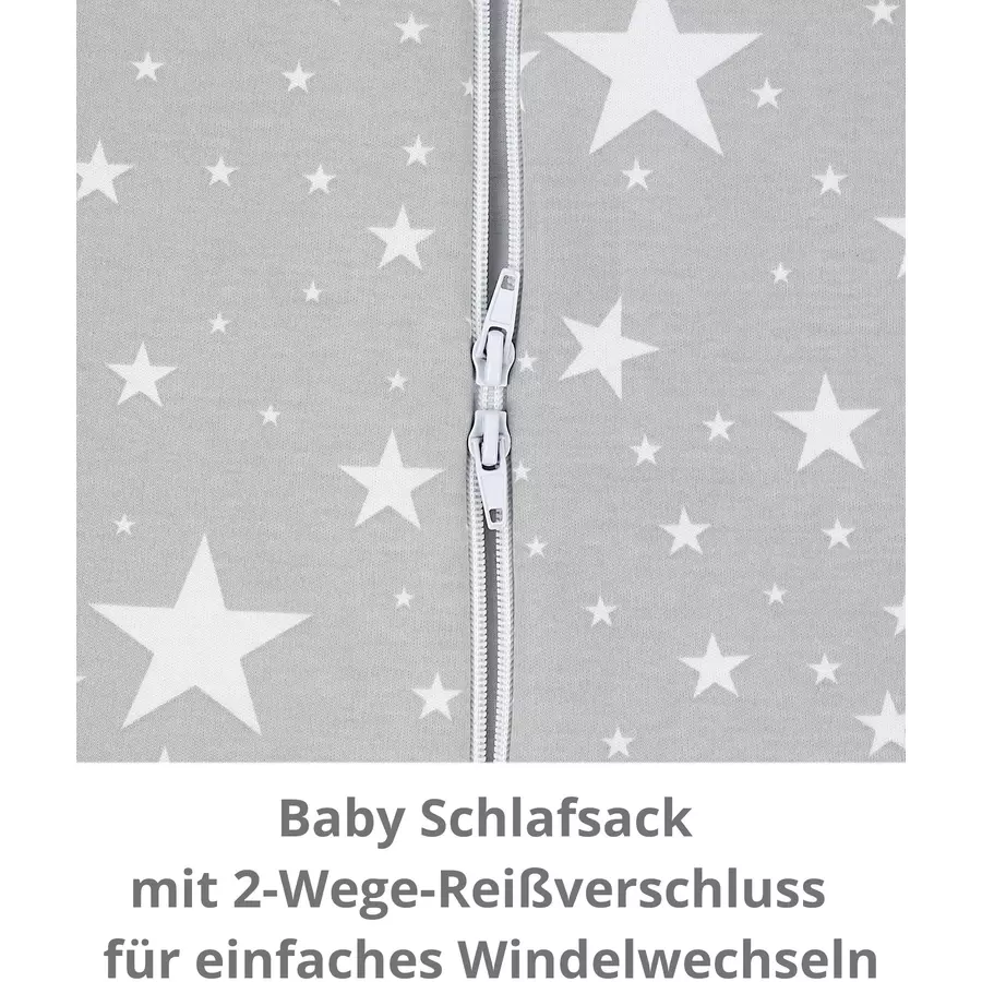 TupTam Winter Babyschlafsack mit Beinen 2,5 Tog graumelange