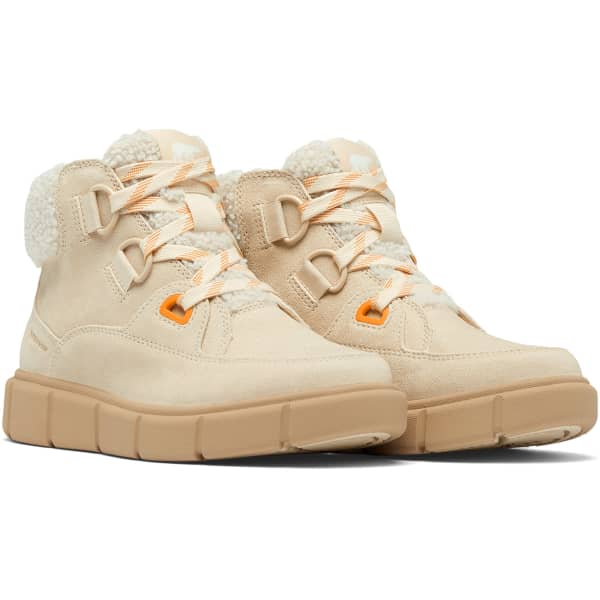 Après ski SOREL EXPLORER III NW LACE HONEY WHITE/SEA SALT