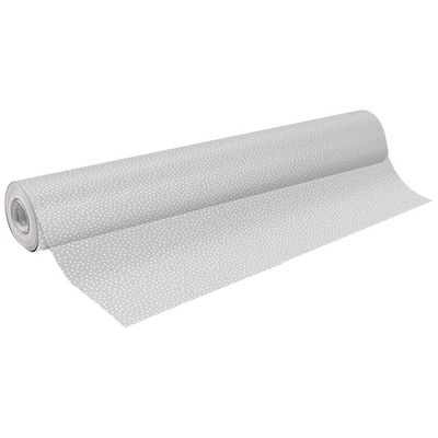 Clairefontaine - Papier cadeau - film fleuriste - 70 cm x 50 m - cœurs blancs