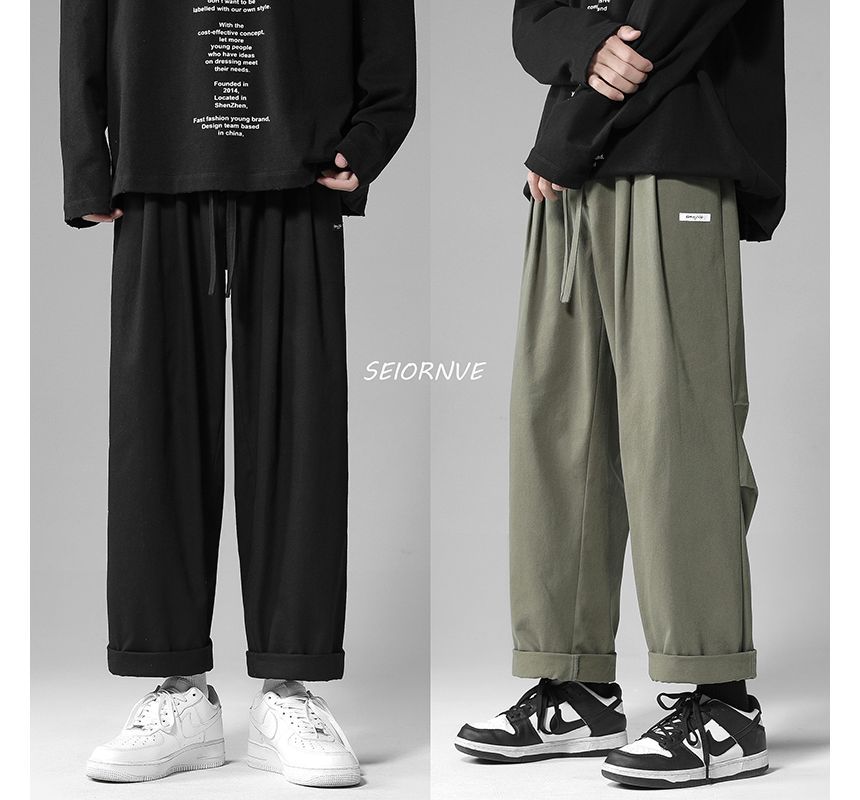 Bay Go Mall - Cropped broek met wijde pijpen
