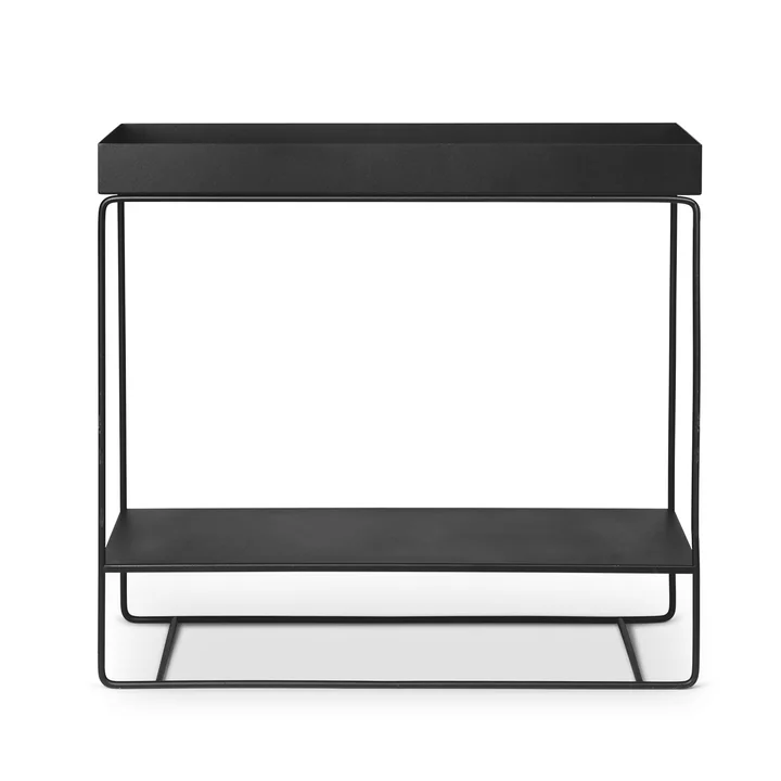 Ferm Living - Plant Box mit 2 Ebenen, schwarz