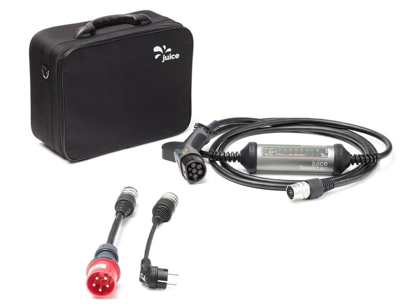 Juice Technology Mobile Wallbox JUICE BOOSTER 2 Basic Set E Die flexible 3-in-1-Ladelösung für Elektrofahrzeuge für zuhause oder unterwegs