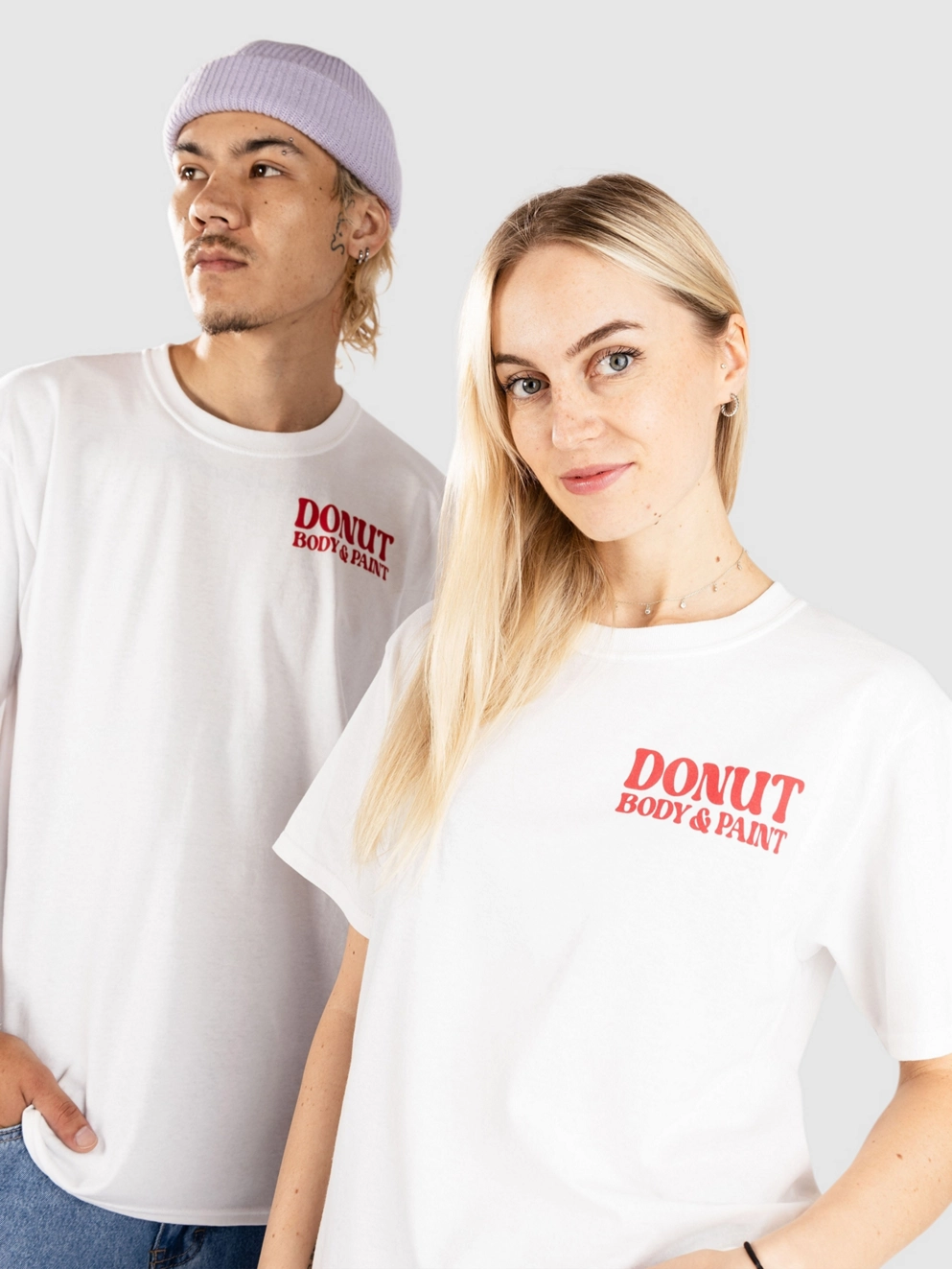 Donut Paint And Body T-Shirt white