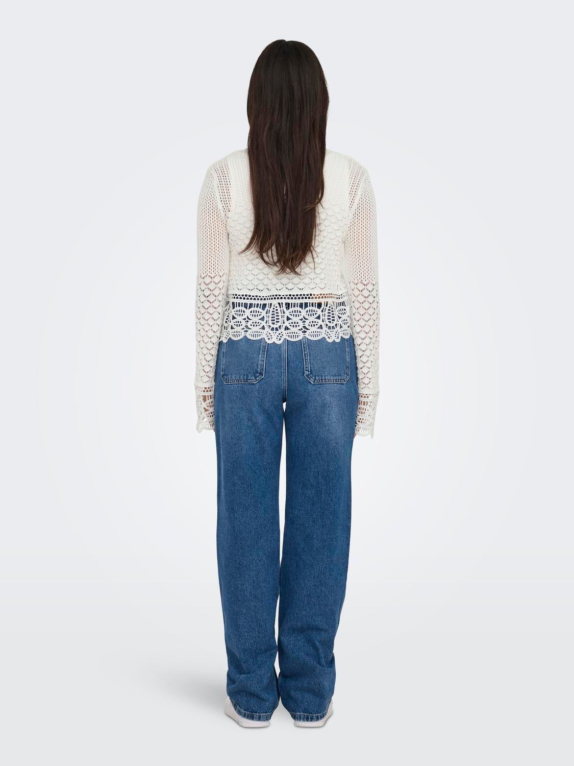 ONLADAH Strickpullover Cloud Dancer