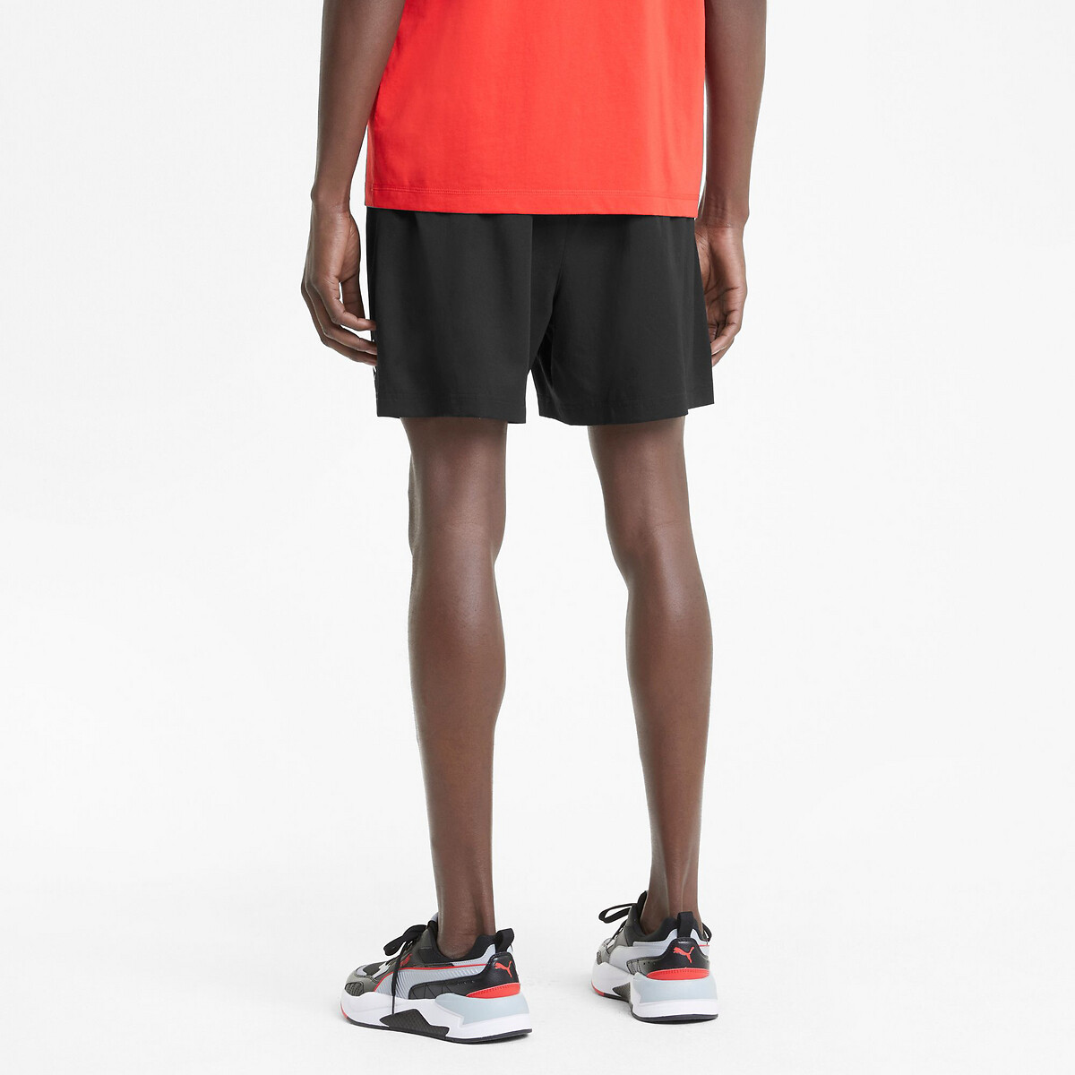 PUMA<br>Shorts com logo pequeno essencial