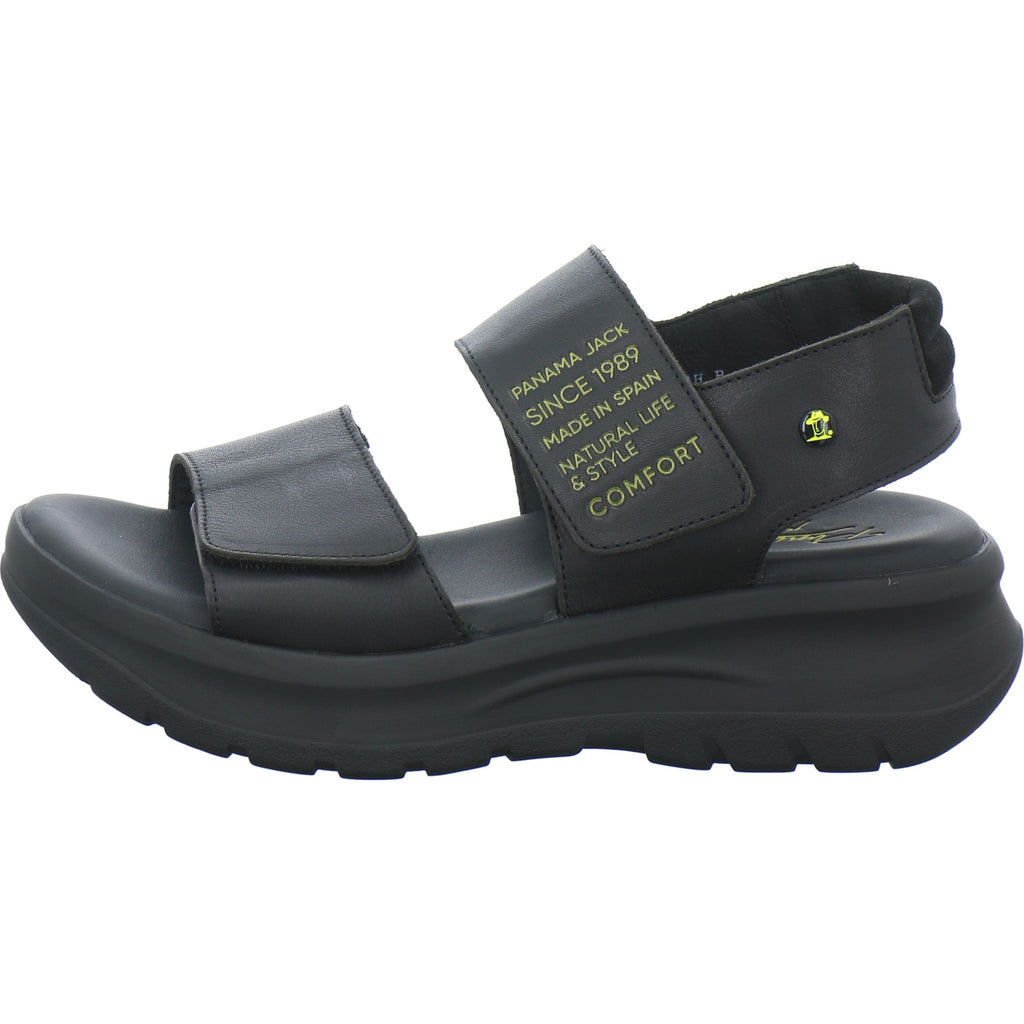 Panama Jack Sandaletten Damen Schwarz