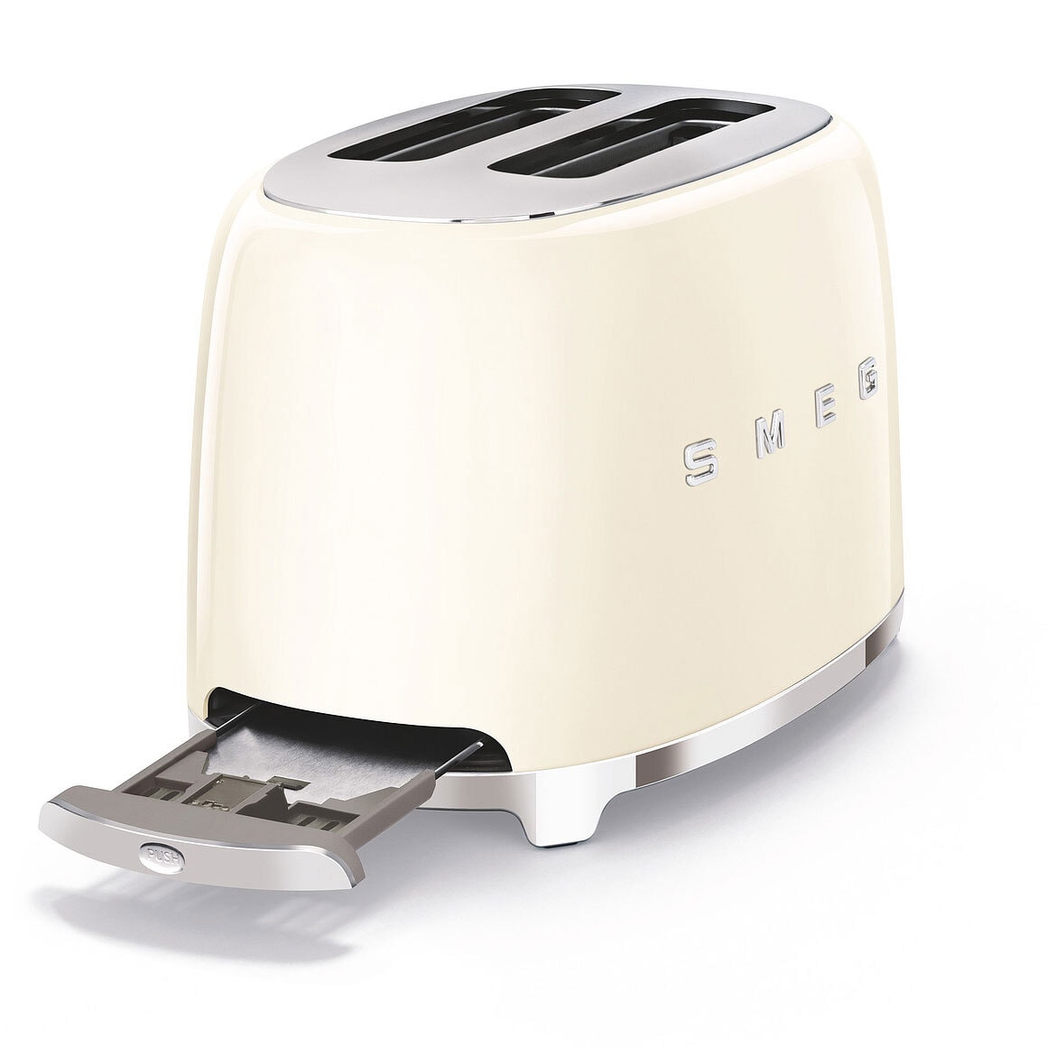 SMEG Toaster 2-Schlitz KOMPAKT Creme