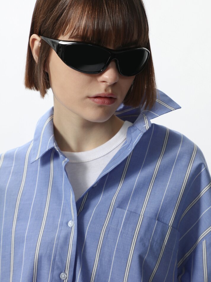 Camisa oversized - Listras