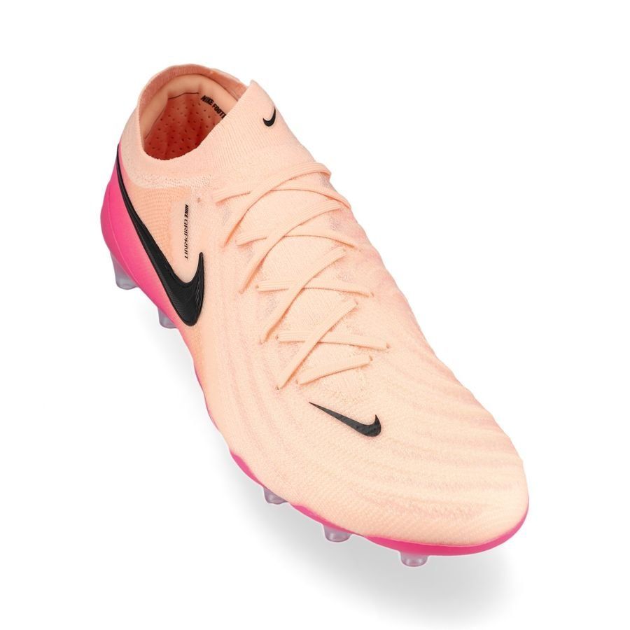 Nike Phantom GX II Elite AG-PRO Prism - Rouge foncé/Noir/Rose