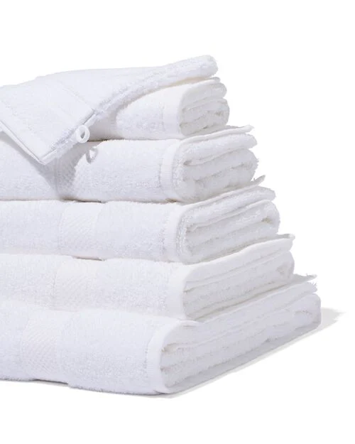 gant de toilette de qualité supérieure 16 x 21 - blanc