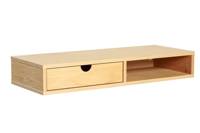 Woodman Stauraumschrank »Farsta« Mit Holzfurnier aus Eiche, platzsparend, Wandmontage, FSC®