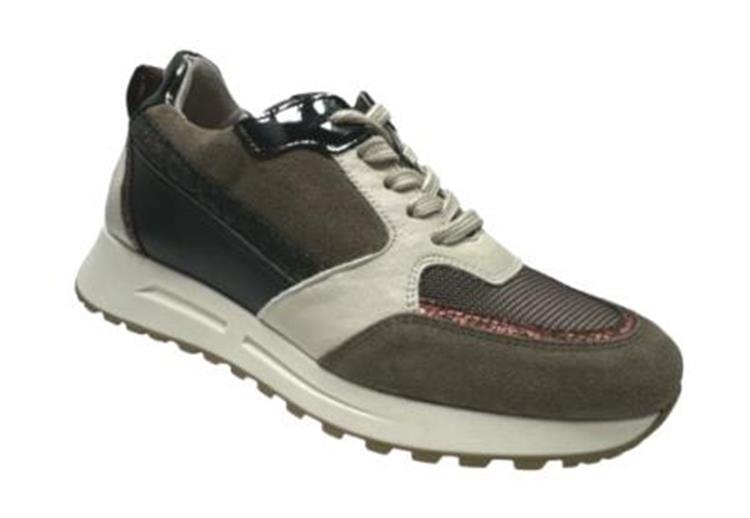 AQA Shoes A8615 bruin combi