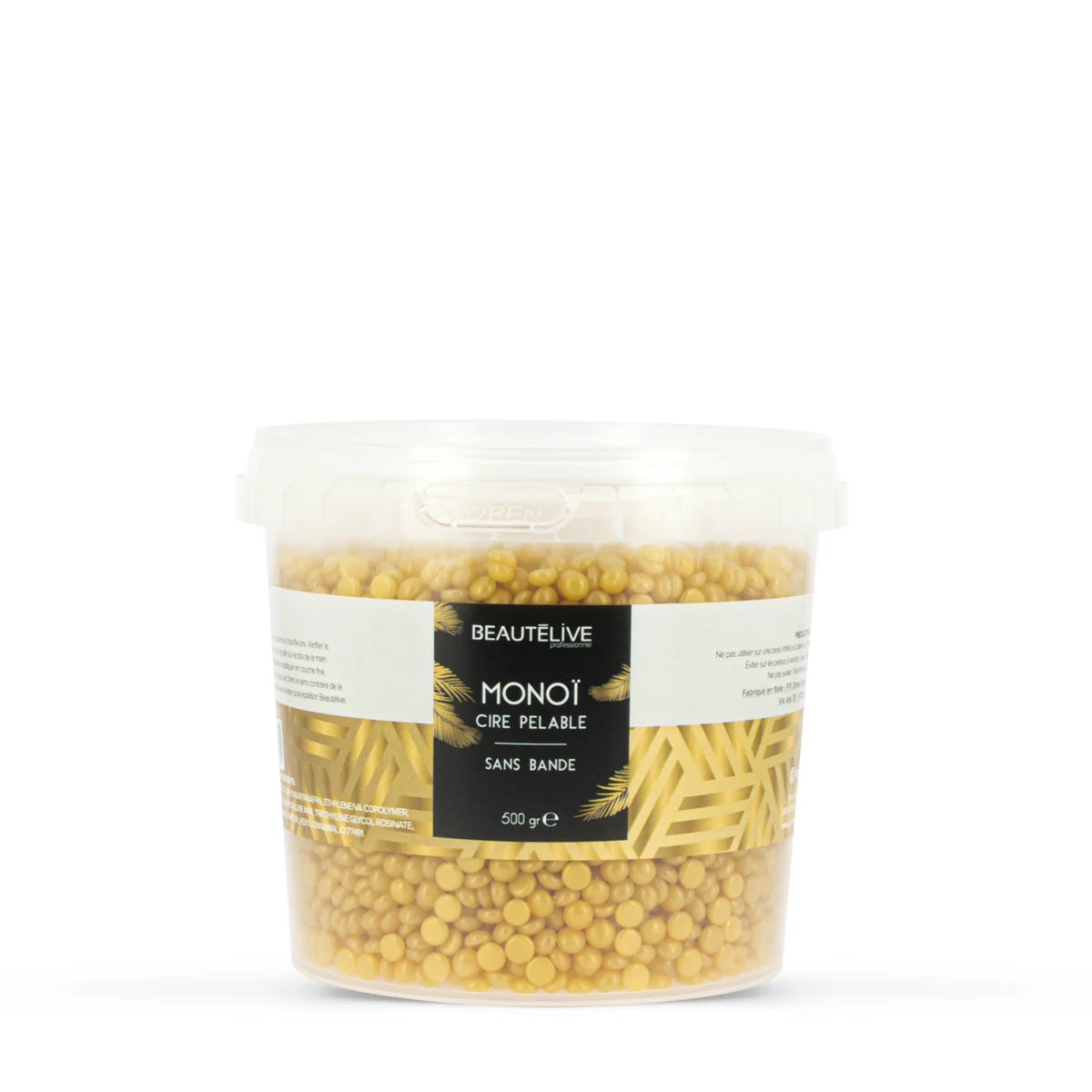 Cire épilation sans bandes au Monoï 500ml